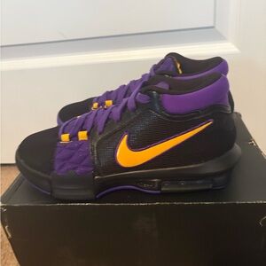 Nike Athletic Shoes - Black, Purple, and Orange